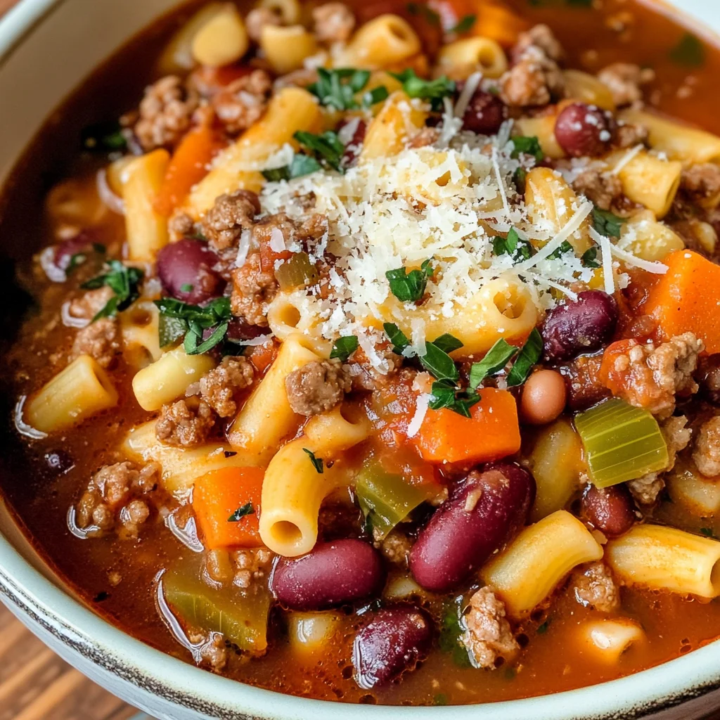 Copycat Olive Garden Pasta e Fagioli