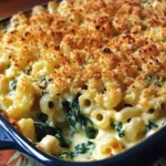 Creamed Spinach Mac & Cheese