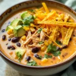 Creamy Chicken Tortilla Soup