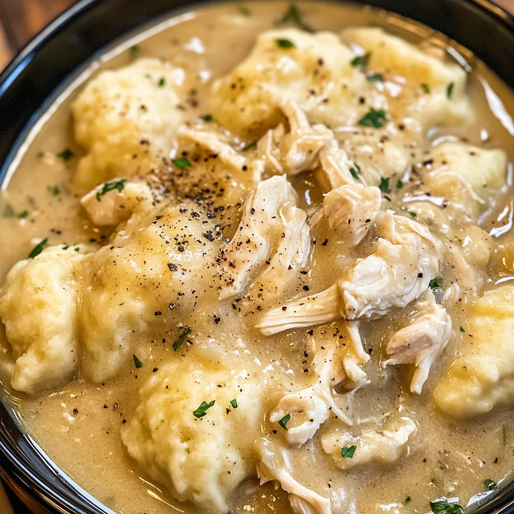 Crock Pot Chicken and Dumplings