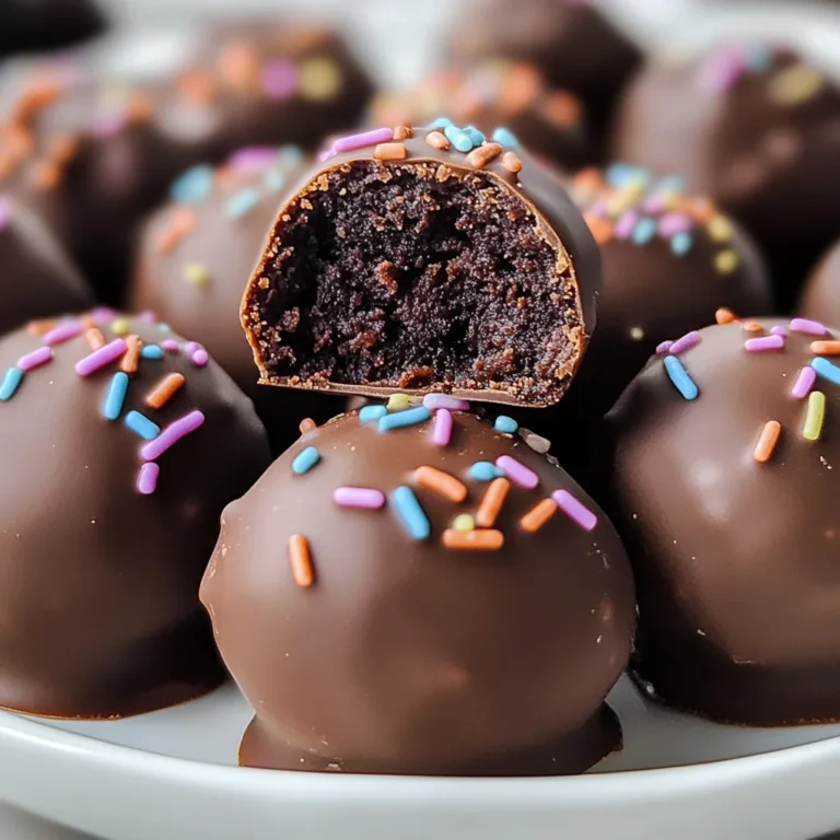 Easy Brownie Truffles Recipe
