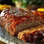 Easy Meatloaf Recipe with the BEST Glaze