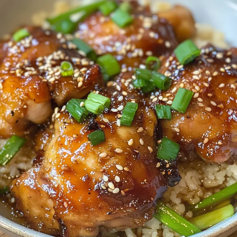 Easy Soy Garlic Chicken Thighs