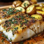 Garlic Butter Cod with Roasted Potatoes: A Culinary Delight