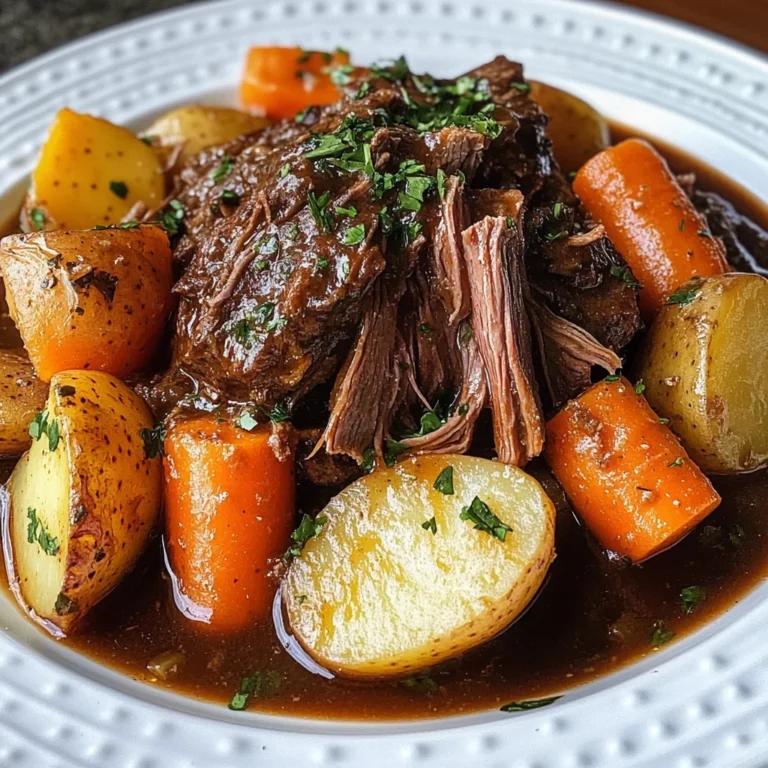 How To Make 5-Star Pot Roast Slow Cooker Fast & Easy
