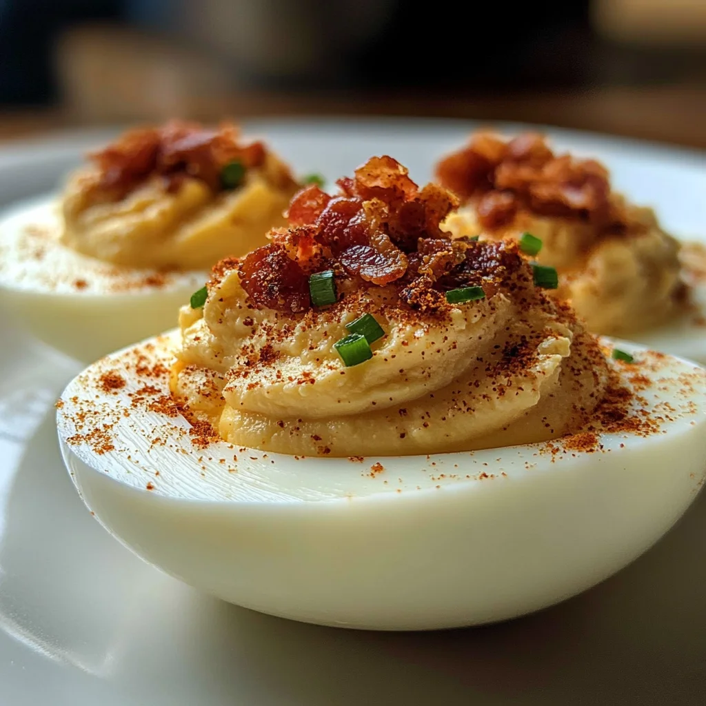 Irresistible Million Dollar Turkey Bacon Deviled Eggs: A 1-of-a-Kind Delight