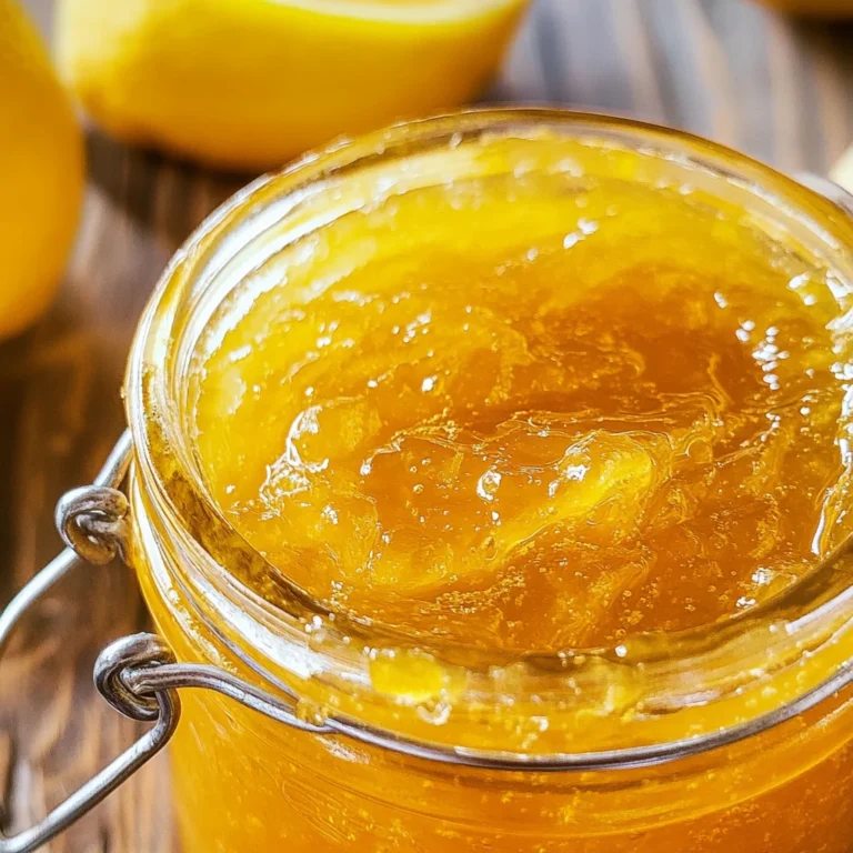 Italian Lemon Jam