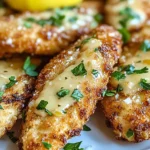 Lemon Garlic Parmesan Chicken Tenders