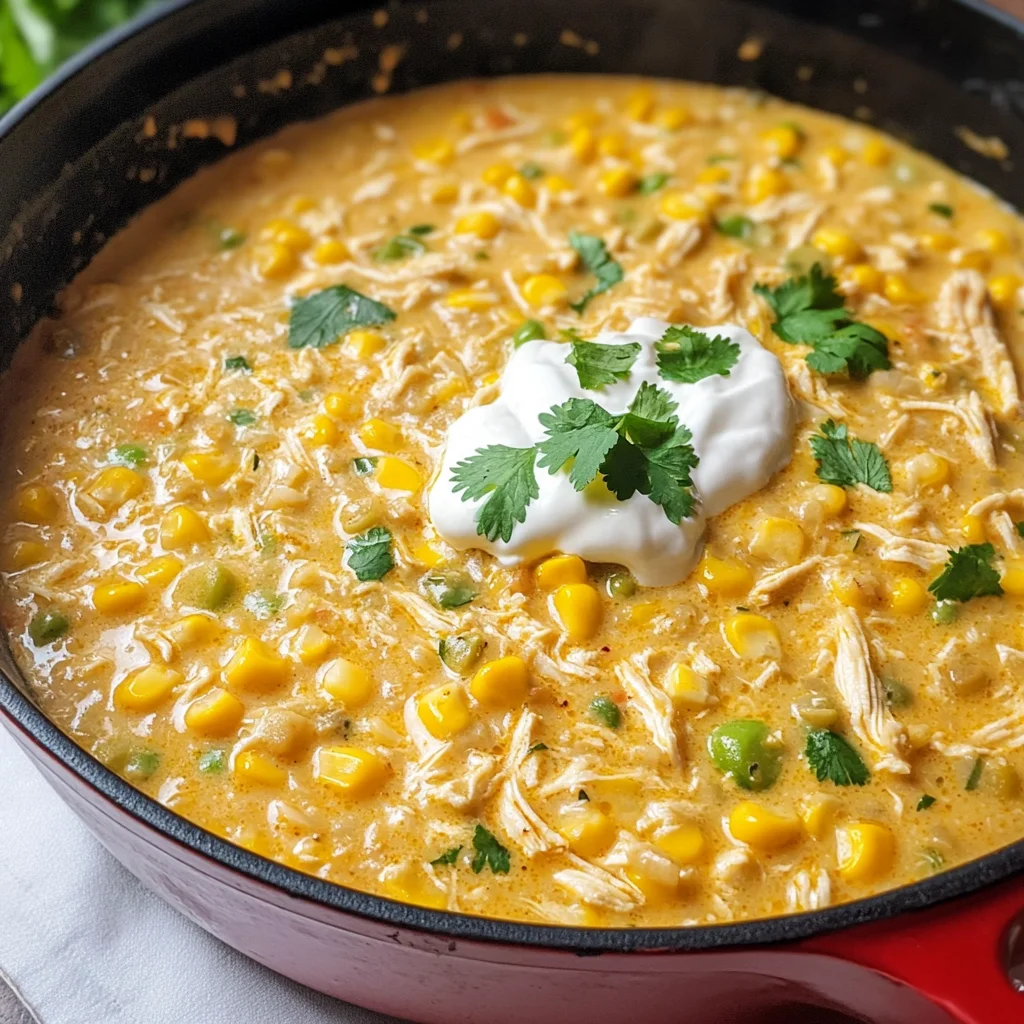 Mexican Street Corn Chicken Chili Recipe