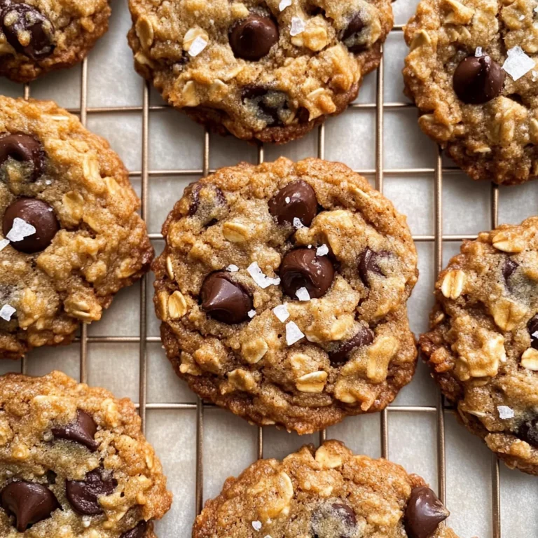 Oatmeal Chocolate Chip Cookies Recipe