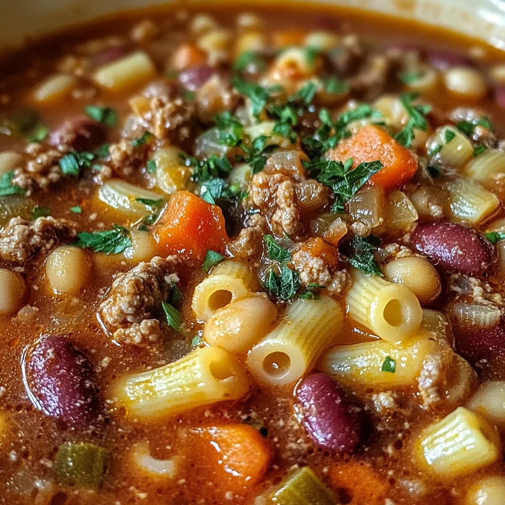 Olive Garden Pasta e Fagioli Recipe