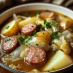 Slow Cooker Cabbage, Sausage, and Potatoes: An Easy and Hearty Meal