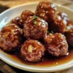 Slow Cooker Honey Garlic Meatballs