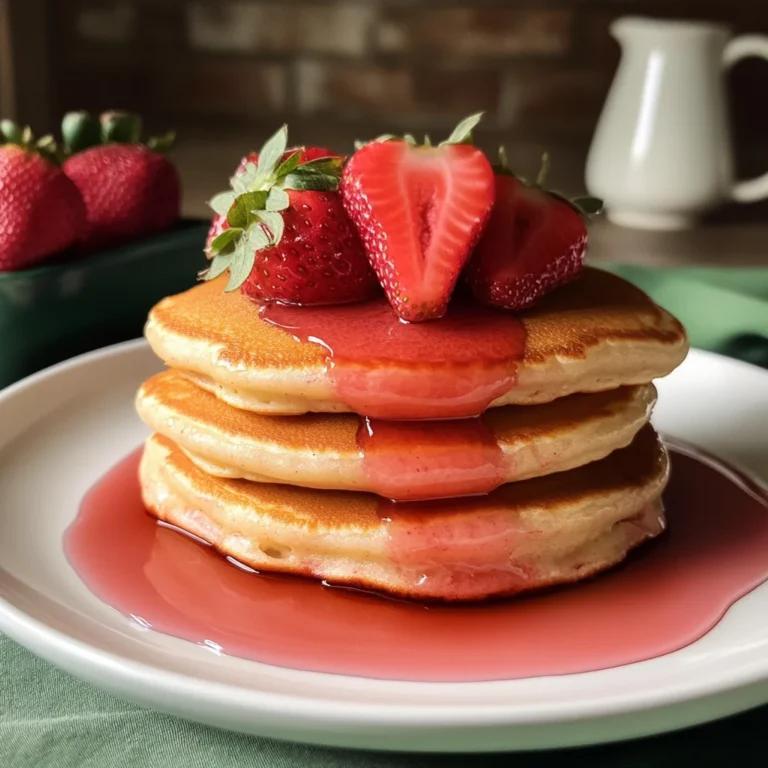 Strawberry Pancakes Recipe