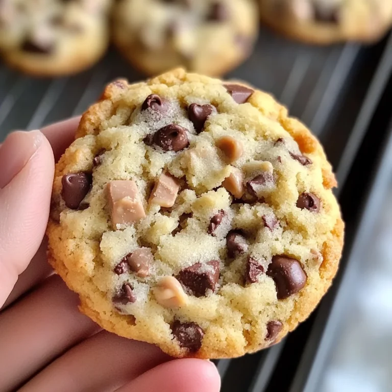 Sweet Chocolate Chip and Toffee Shortbread Cookies - Alrightwithme