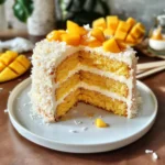 Vegan Mango Coconut Cake