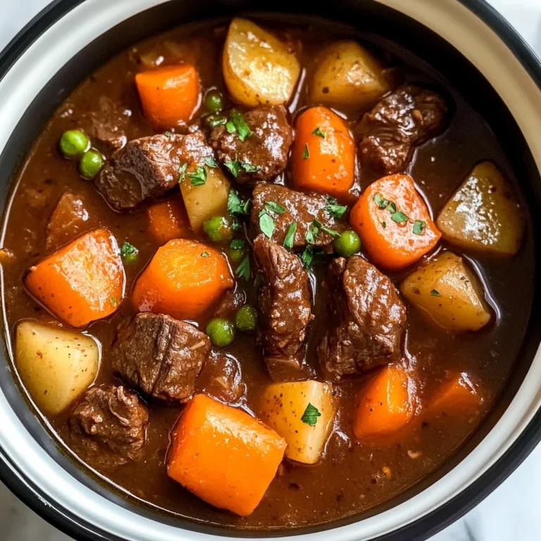 Wholesome Crockpot Beef Stew