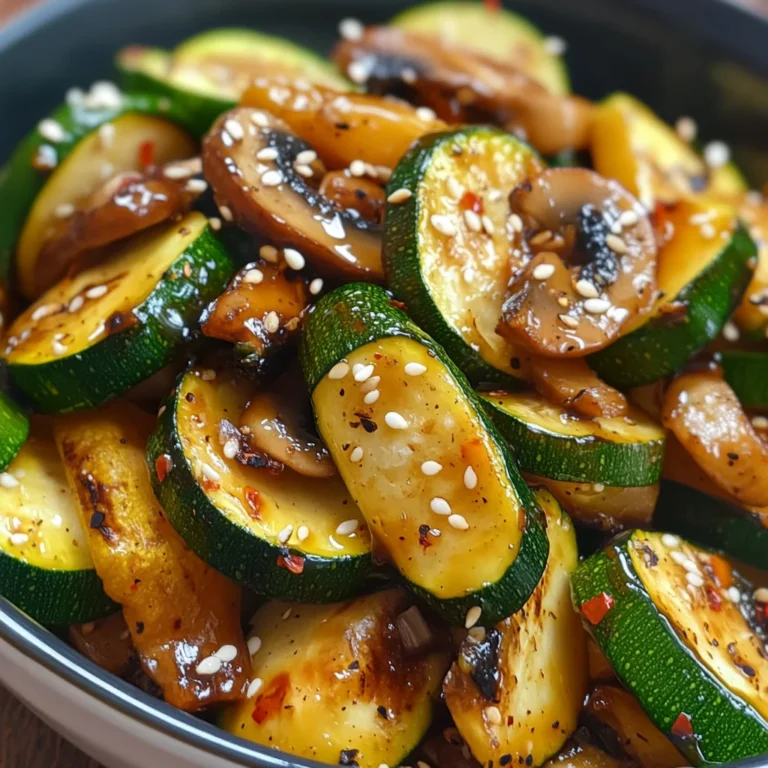 Zucchini Hibachi Style