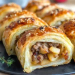 beef & Apple Sausage Rolls