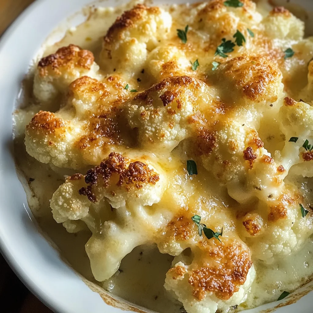 Cheesy Cauliflower Au Gratin Recipe