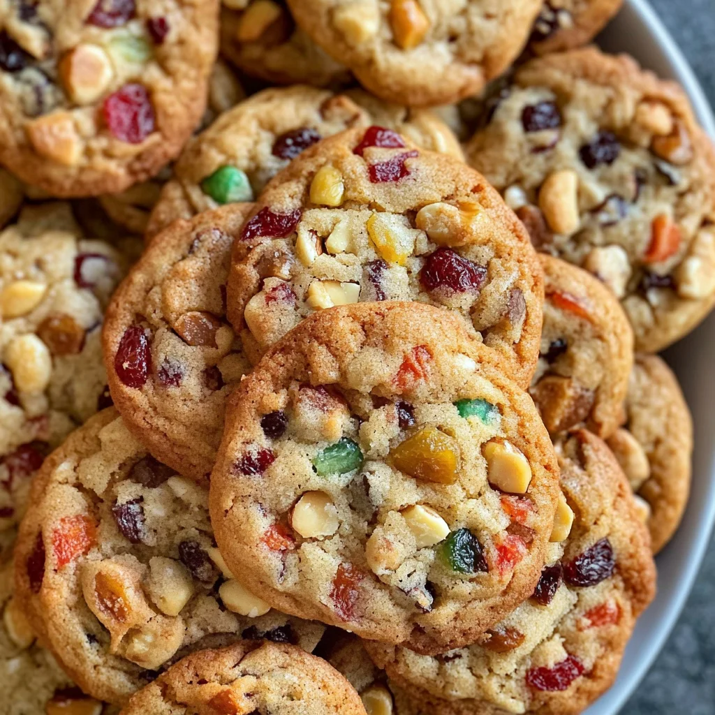 Chewiest Fruitcake Cookies