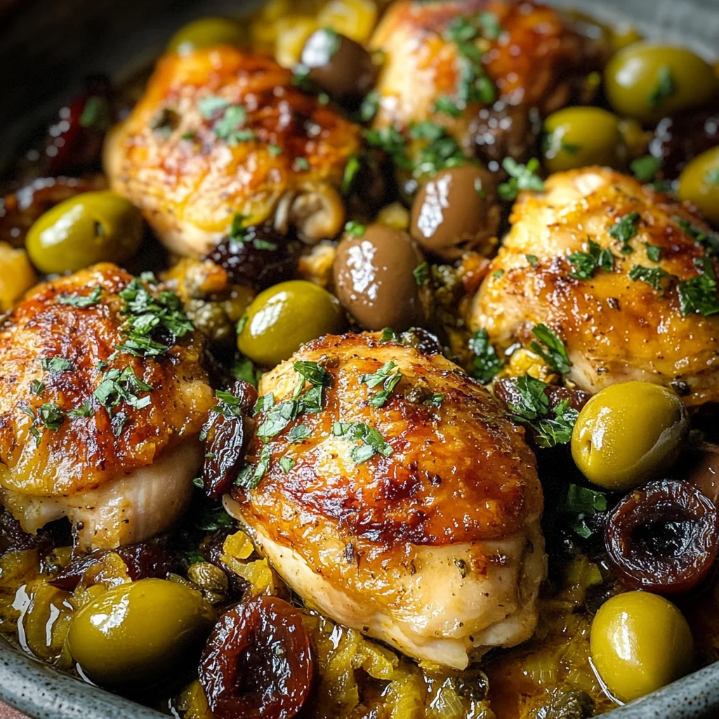 Chicken Marbella
