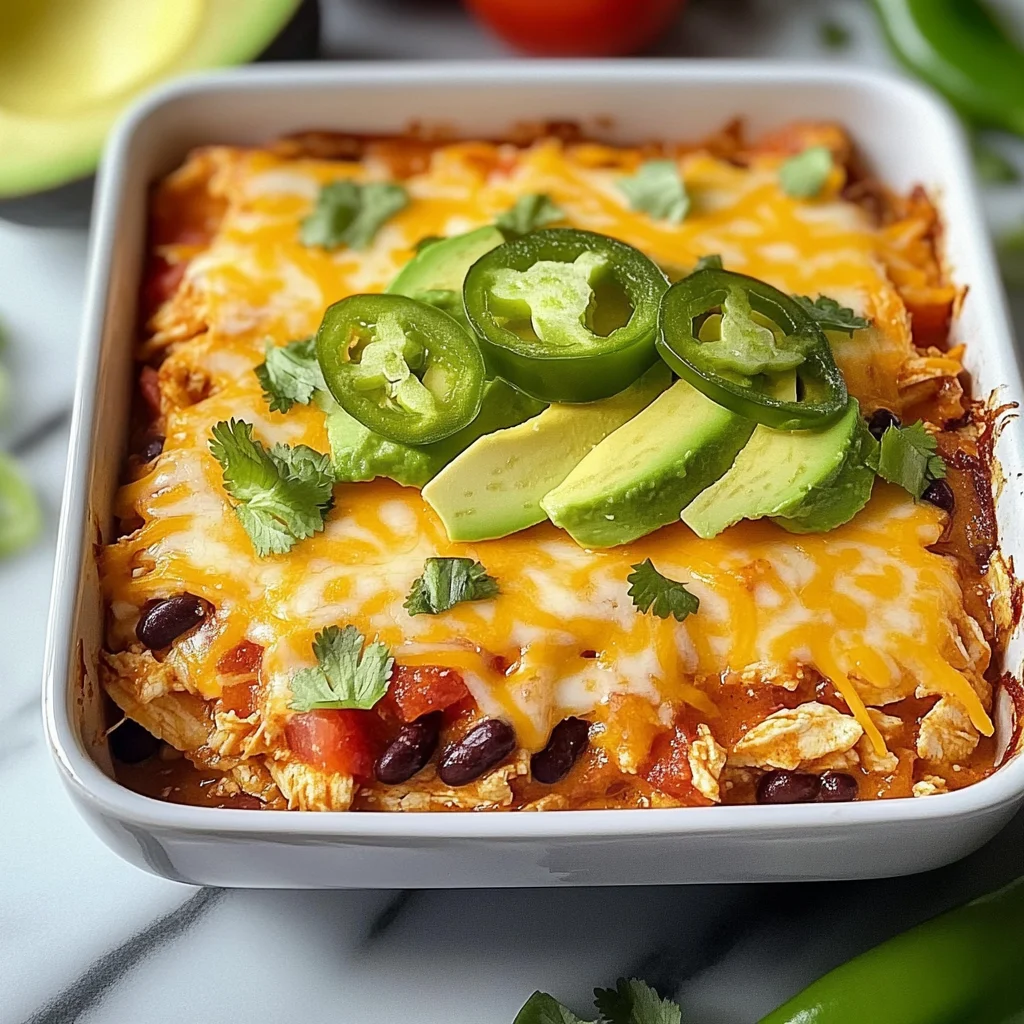 Chicken Taco Casserole Recipe