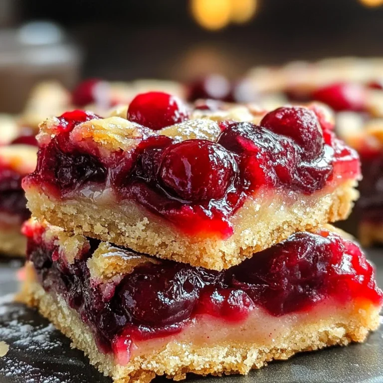 Christmas Cherry Bars