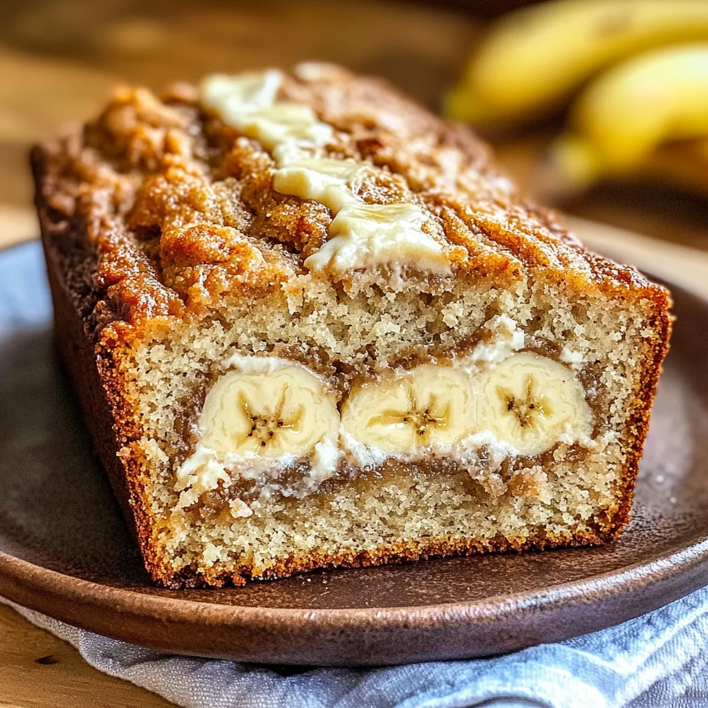 Cream Cheese Banana Bread
