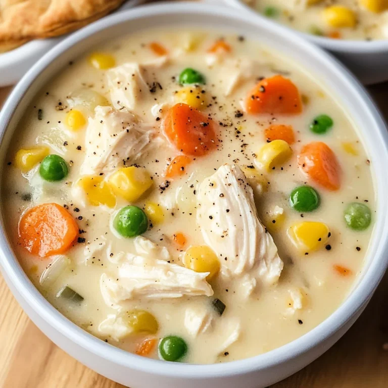 Creamy Chicken Pot Pie Soup