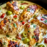Creamy Pepperoncini Chicken Skillet Recipe - Quick & Easy