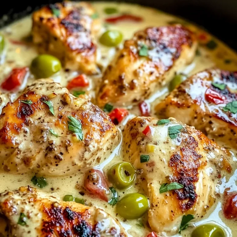 Creamy Pepperoncini Chicken Skillet Recipe - Quick & Easy