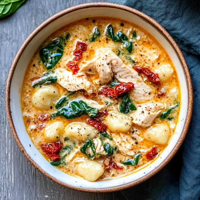 Italian Chicken Gnocchi Soup Recipe