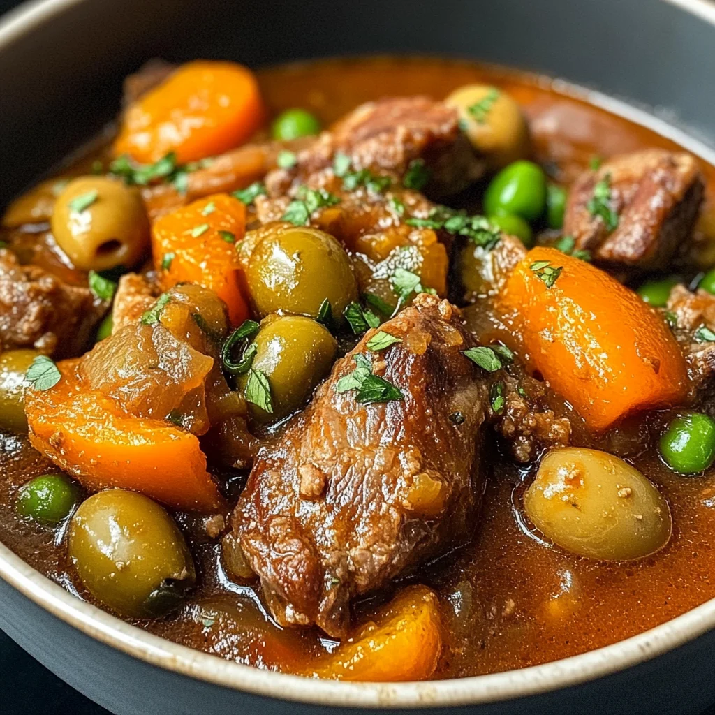 Moroccan Lamb Stew Recipe
