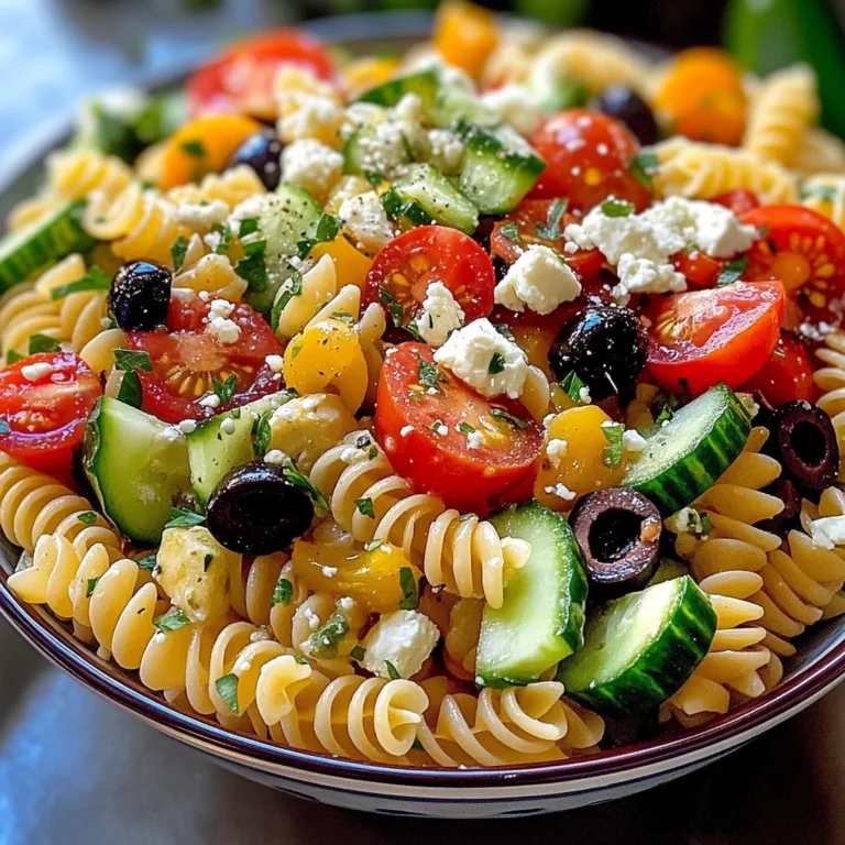 Pasta Salad with Italian Dressing