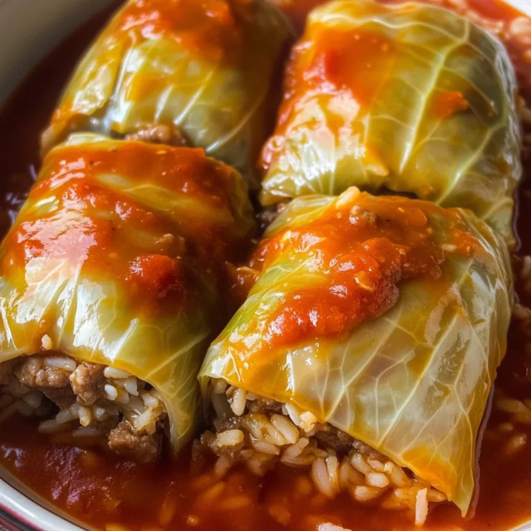 Polish Cabbage Rolls (baked in the oven)