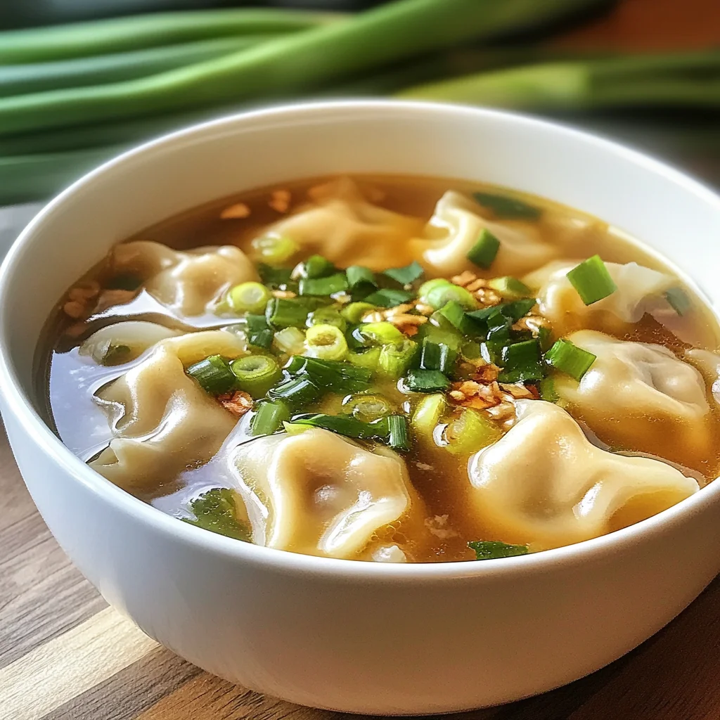 Quick & Easy Wonton Soup