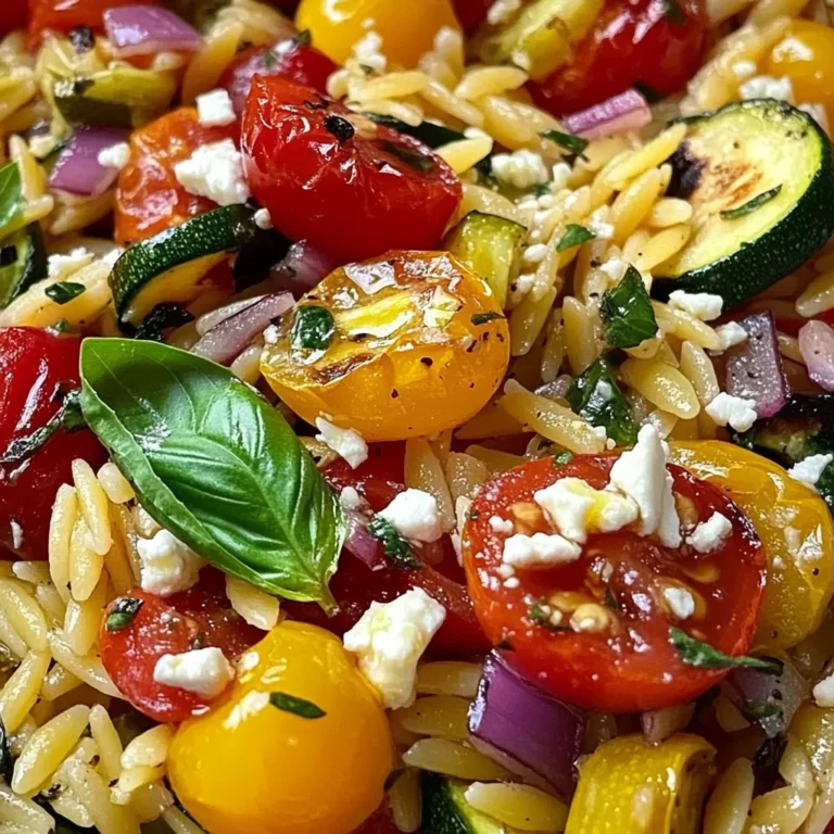 Roasted Vegetable Orzo