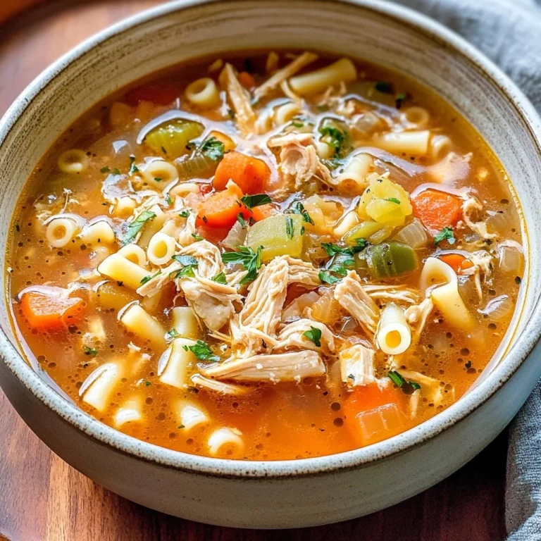 Sicilian Chicken Soup