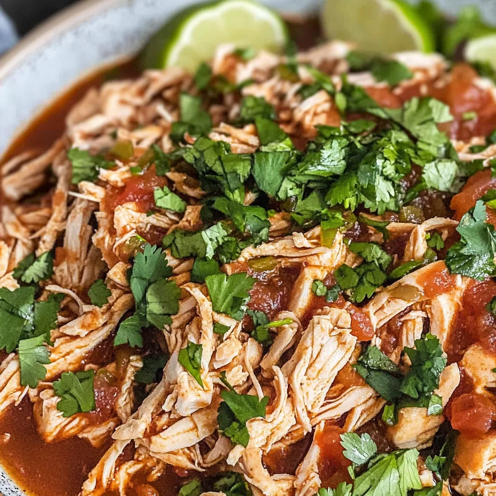 Slow Cooker Cilantro Lime Chicken