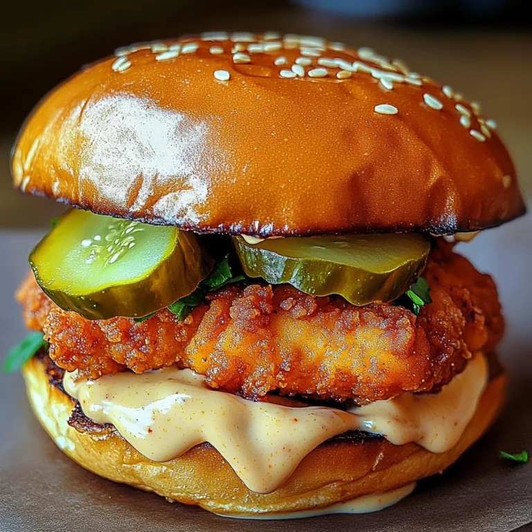 Spicy Chicken Sandwich with Creamy Homemade Sauce