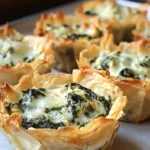 Spinach and Artichoke Dip Cups