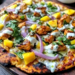 Tandoori Chicken Naan Pizza: A Flavorful Twist on Tradition