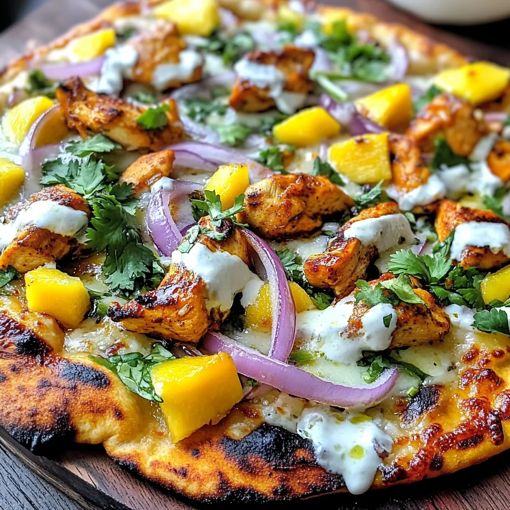 Tandoori Chicken Naan Pizza: A Flavorful Twist on Tradition
