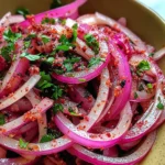 Turkish Sumac Onions Recipe (Sumac-Marinated Red Onions)