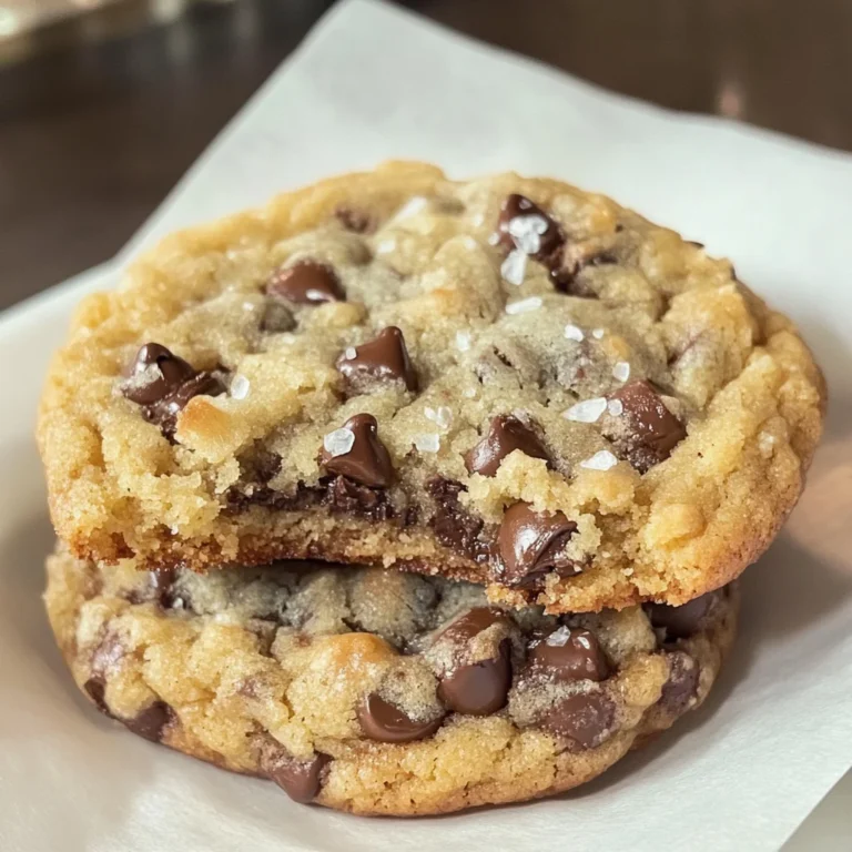 Ultra Thick and Chewy Chocolate Chip Cookies