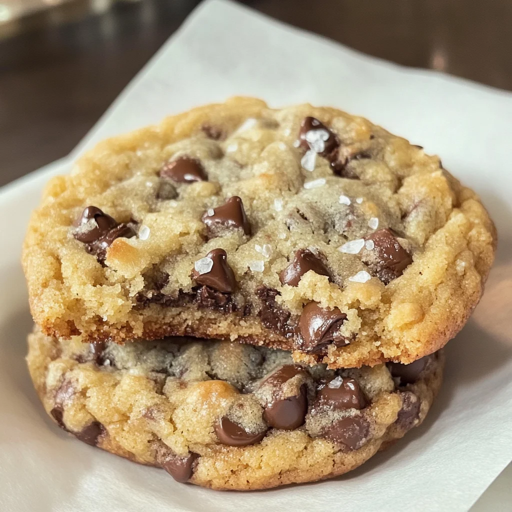 Ultra Thick and Chewy Chocolate Chip Cookies