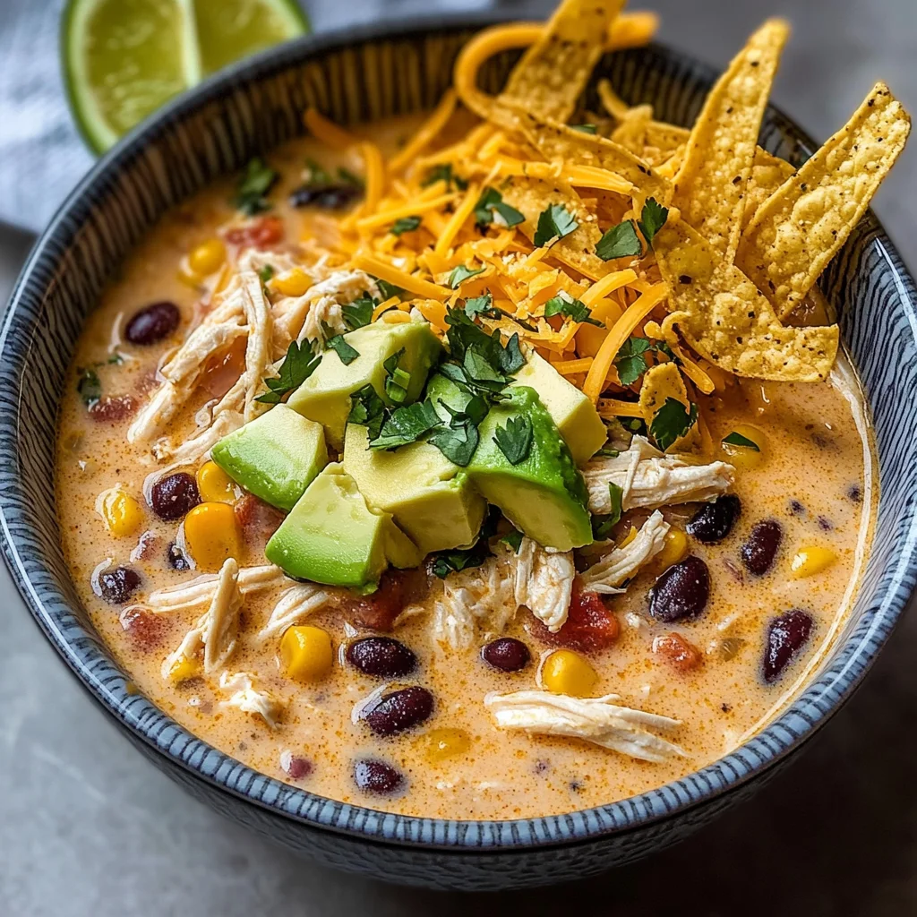 White Chicken Chili with Cream Cheese Recipe