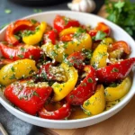 🫑 Easy Roasted Pepper Salad