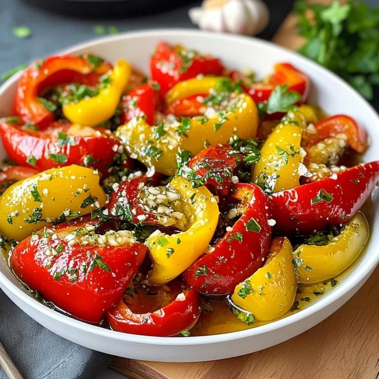 🫑 Easy Roasted Pepper Salad